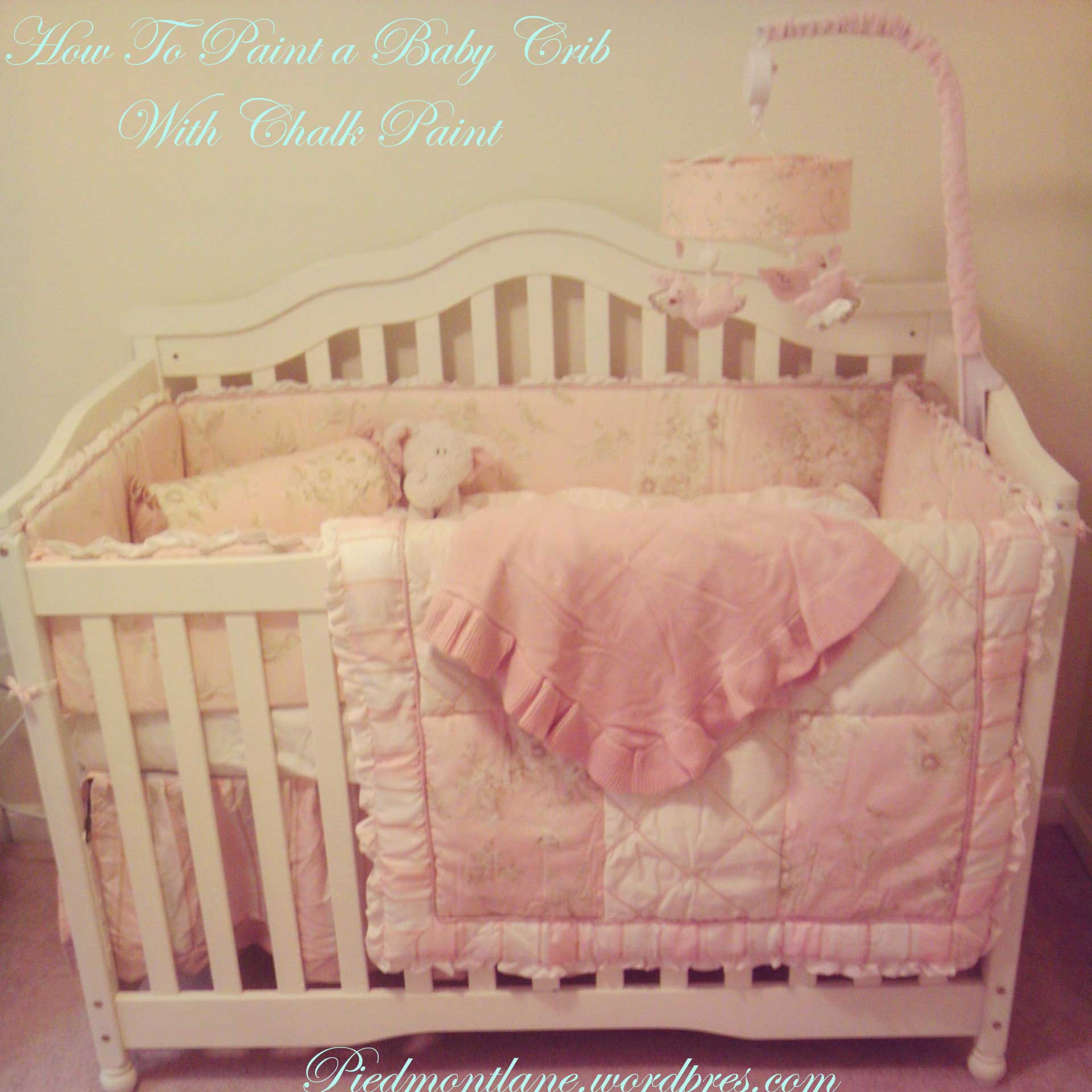 painting baby crib